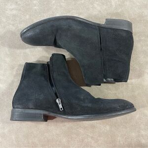 Aldo Suede Zipper Ankle‎ Boots Size 11